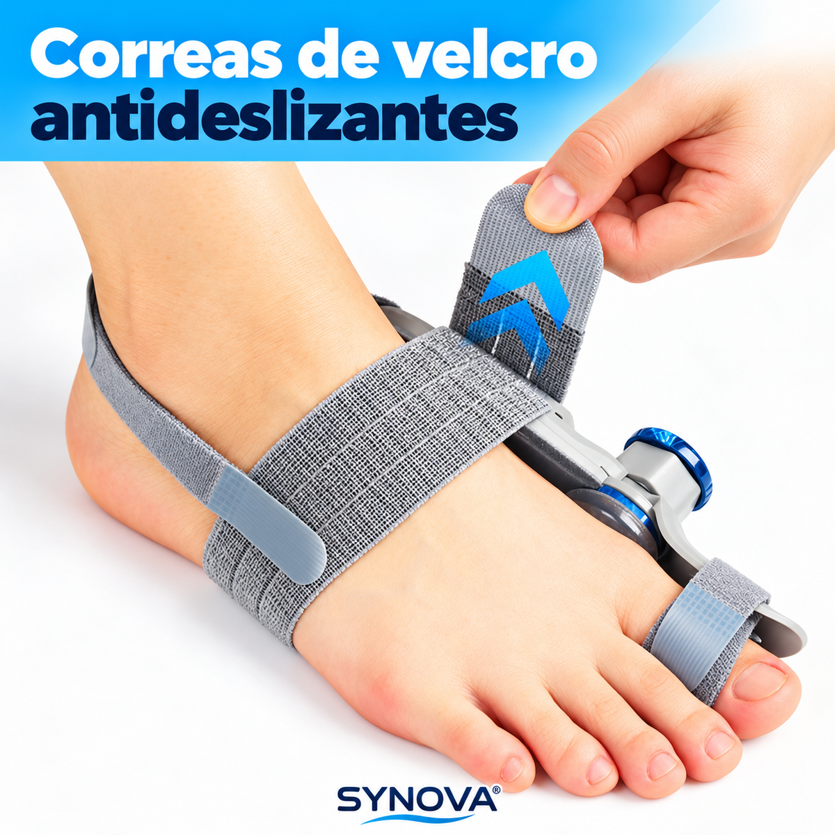 SYNOVA BunionFix™ | Corrector Ajustable de Juanetes