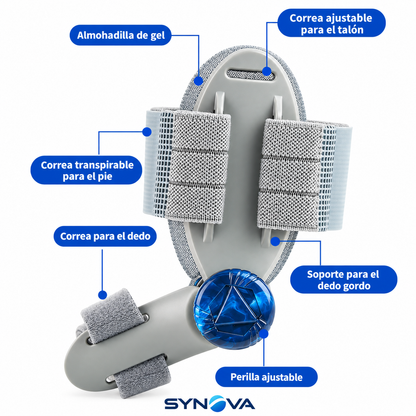 SYNOVA BunionFix™ | Corrector Ajustable de Juanetes