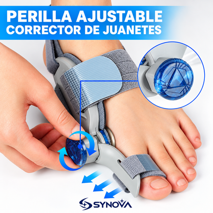 SYNOVA BunionFix™ | Corrector Ajustable de Juanetes